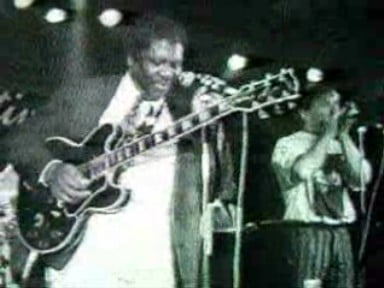 L-MAGIC SAM -Blues Artist Harmonica guitar-Live with BB KING Montreux Jazz Festival 1989